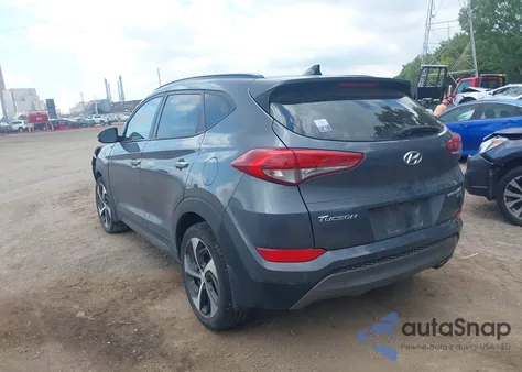 2016 Hyundai Tucson Limited из США, поврежденный, VIN KM8J3CA22GU226441